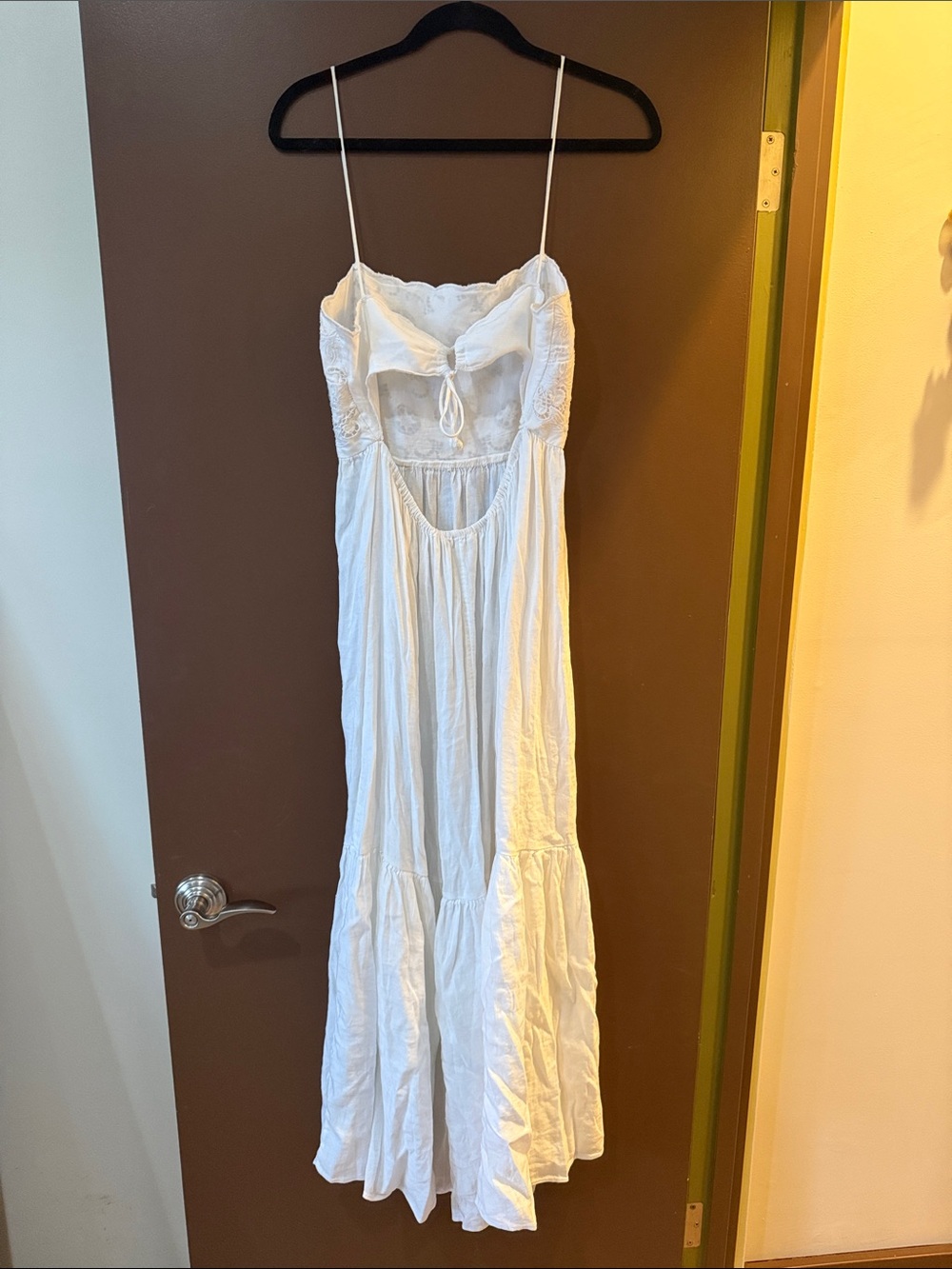 Oysho White Midi Sundress